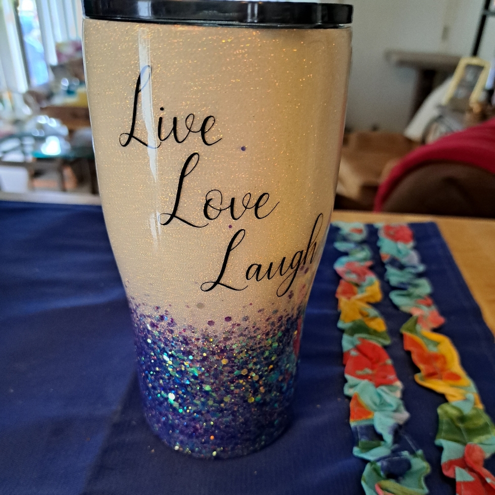 20 oz custom made tumbler
